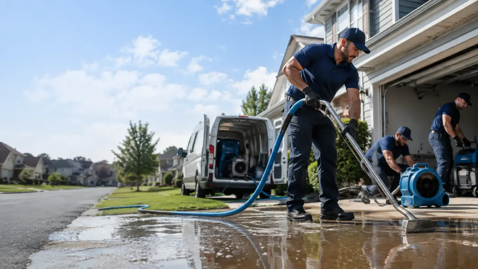 Flood Damage Restoration in Apache, OK